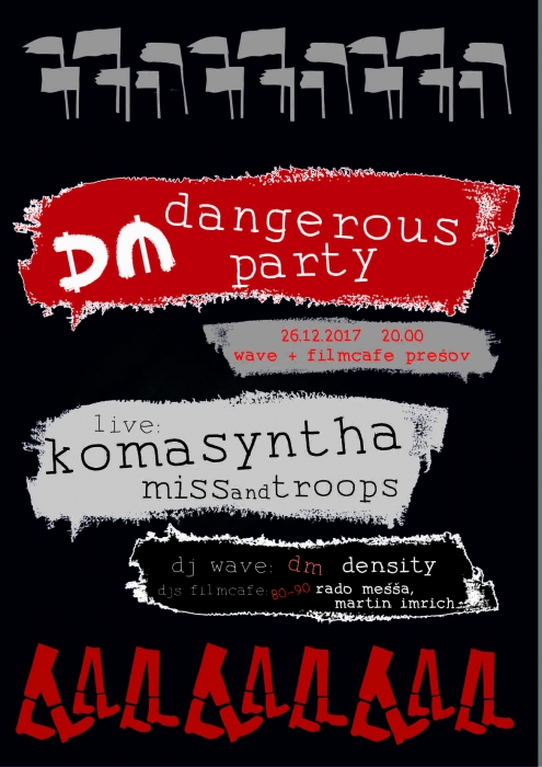 Plakát: Depeche Mode Dangerous Party Prešov